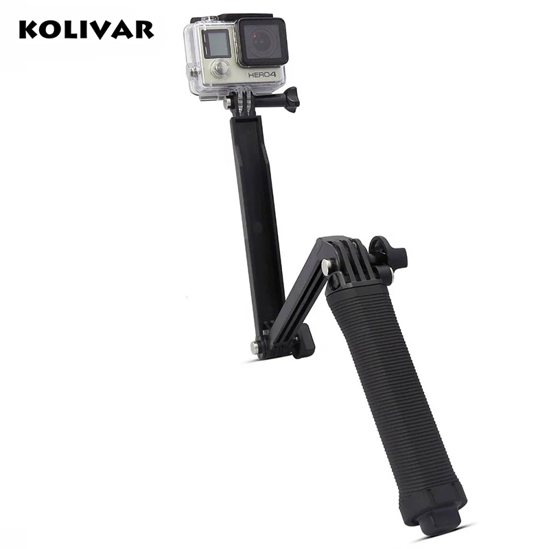 SHOOT водонепроницаемый штатив 3Way Многофункциональный складной монопод для Gopro Hero 5