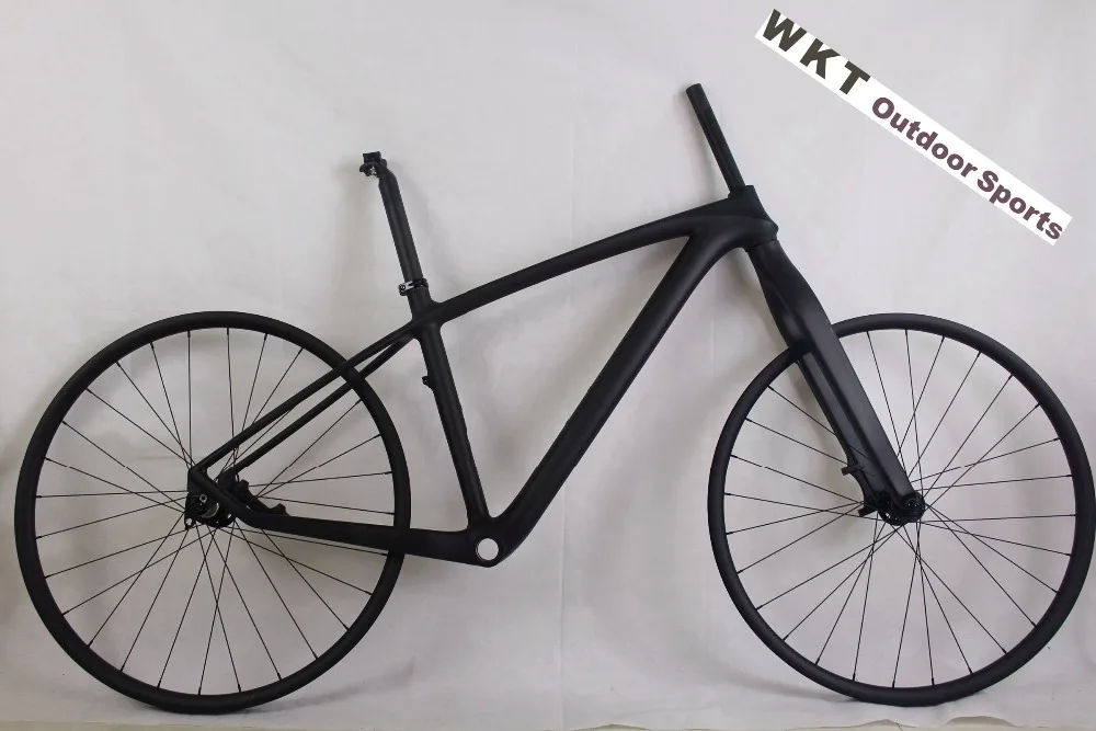MTB Bike Full Carbon Fiber Complete Bike Carbon Mountain Bicycle With Frame Fork Wheels Seatpost Free