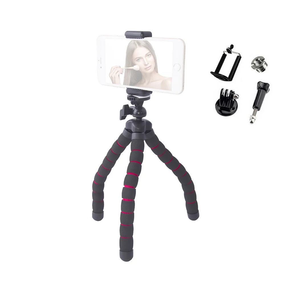 Настольный мини штатив fusitu Гибкий для цифровой камеры Gopro hero 4 3 + 3|tripod stand|for gopromini
