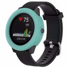 10 шт./лот Мягкий силиконовый чехол резиновая рукав оболочки для Garmin Vivoactive 3 Смарт-часы браслет аксессуары