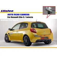 Liislee Auto Telecamera Posteriore Per Renault Clio 3/Lutecia/Back Macchina Fotografica di parcheggio/HD CCD RCA NTST PAL/Luce Della Targa fotocamera