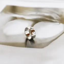 Элегантные качественные 925 кольца регулируемые винтажные 925 кольца Модные ажурные кольцо со звездами модные кольцо из стерлингового