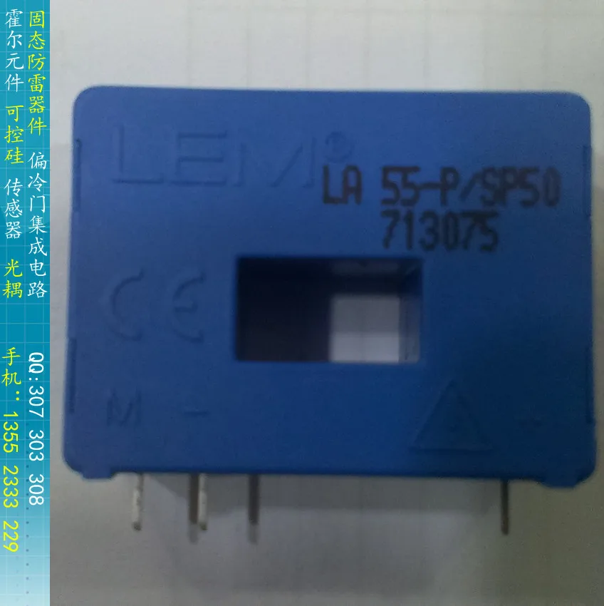 

[BELLA]LEM closed loop Hall current transformer / sensor LA55-P / SP50 50A, 1US import original--3PCS/LOT