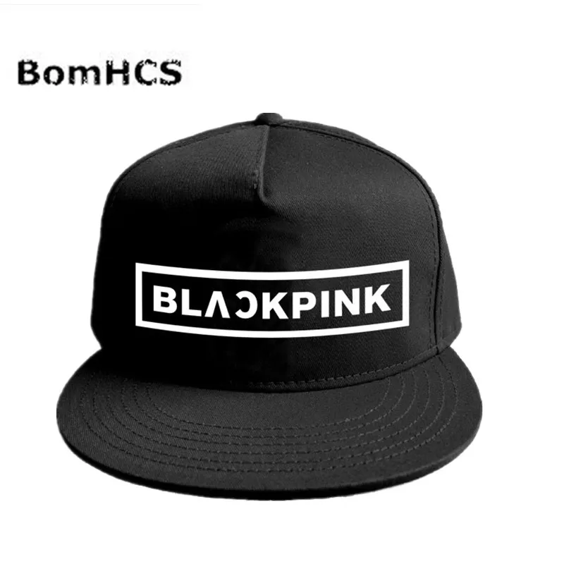 

BomHCS Kpop BLACKPINK JISOO JENNIE LISA Baseball Cap Fashion Adjustable Snapback Hat