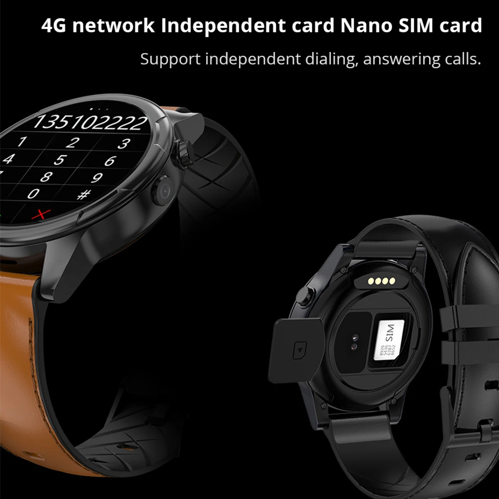 Makibes M361 независимых 4G часы с функцией телефонного звонка 1 61 &quotЭкран gps Для мужчин