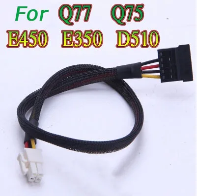 PC DIY اللوحة 4Pin إلى SATA الطاقة كابل إمداد الطاقة الحبل لينوفو Q77 Q75 E450 E350 D510 اللوحة ربط القرص الصلب HDD SSD