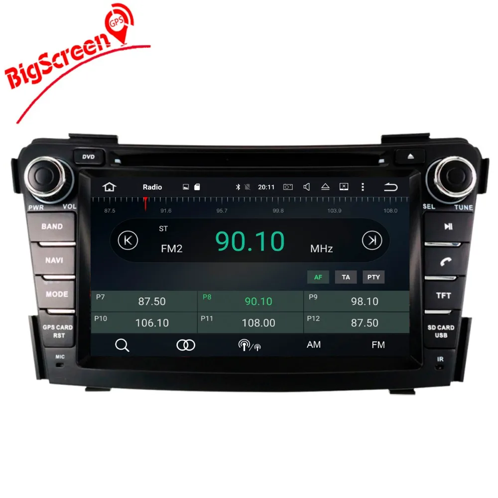 Discount 2 DIN Octa Android6.0 Car GPS Navi Car CD DVD Player for HYUNDAI I40 I-40 2011-2016 HD Multi-media System Auto Radio RDS GPS 5