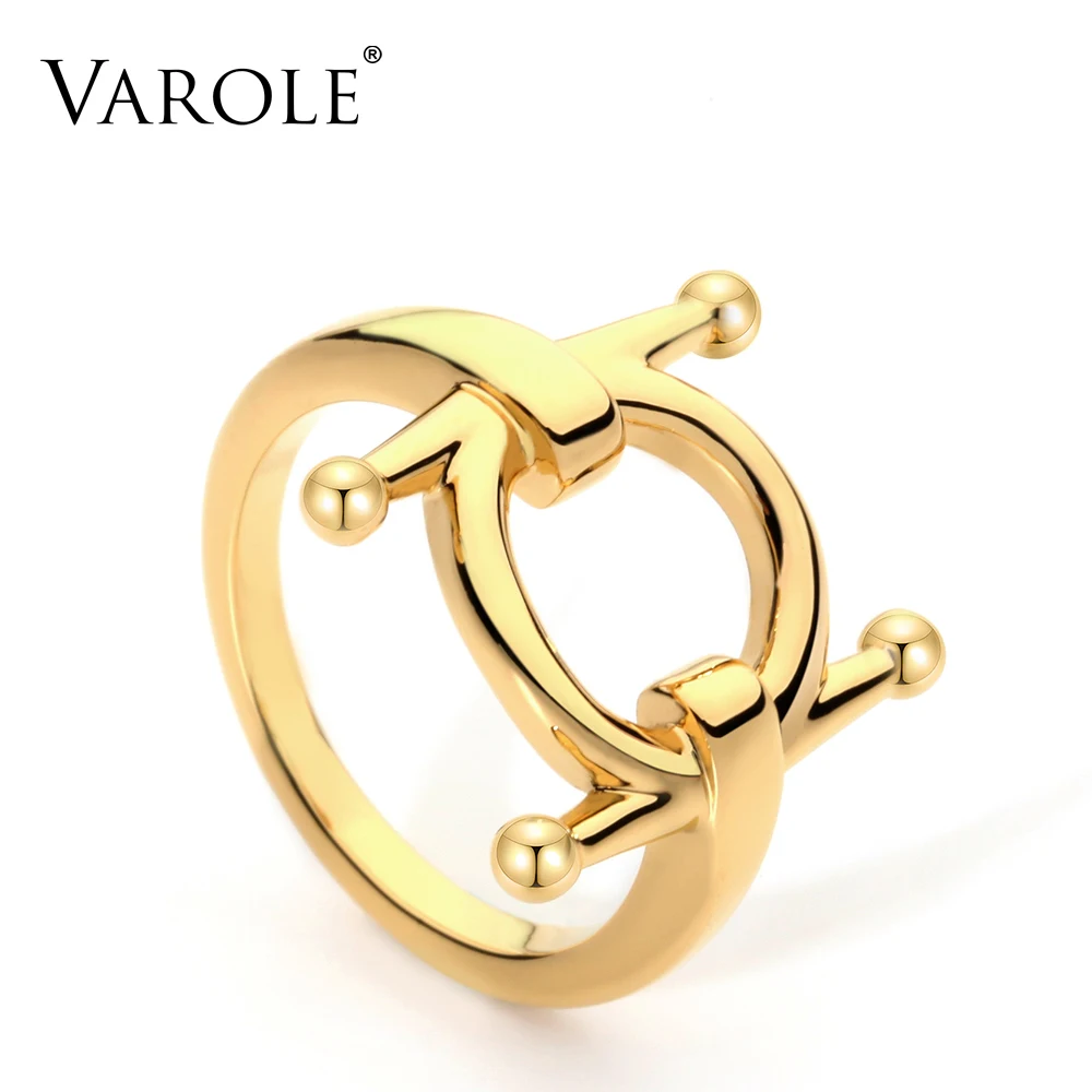 

Varole Fashion New Silver Wedding Rings for women Gold Color Korean ring ring jewelry wholesale