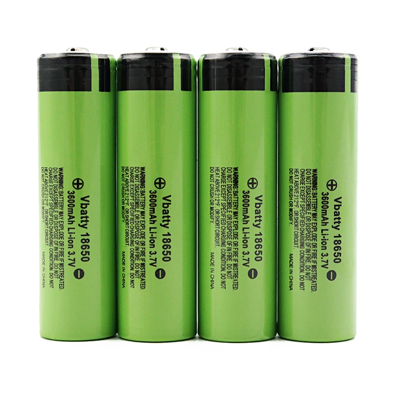 Новинка 2018 Vbatty 18650 3600mah 3 7 V литий ионная аккумуляторная батарея 10A высокое