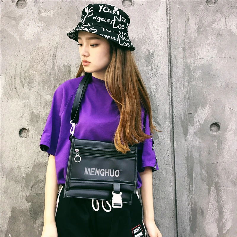 Menghuo Small PU Leather Bags Women Shoulder Bag Female Crossbody Bags for Women 2018 Clutch Purse bolsa feminina Black Handbag (65)