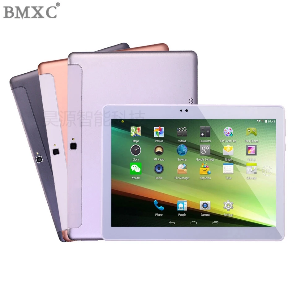 2017 New BMXC 10 1 inch 3G Tablet PC Metal tablets android tablet Quad Core SIM