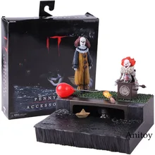 NECA Stephen King's It Pennywise набор аксессуаров ПВХ клоун Pennywise фигурка Коллекционная модель игрушки