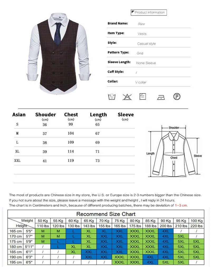 Мужской Клетчатый костюм по фигуре, жилет, мужской повседневный деловой пиджак без рукавов, жилет, свадебный жилет, большие размеры