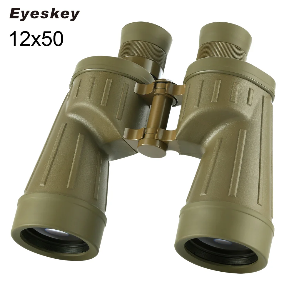 Eyeskey Waterproof 12x50 Military Porro Binoculars with