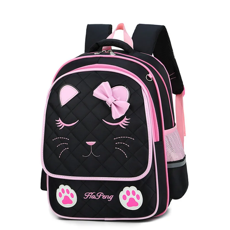 

2019 Girls cat printing School Bags Backpacks Children Waterproof Backpack Kid Book bag Kids Satchel Knapsack Mochila Schoolbag