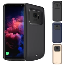 4700 мАч Внешний Back Power Батарея Портативный Зарядное устройство зарядки чехол для Samsung Galaxy S9 S9Plus с USB кабель