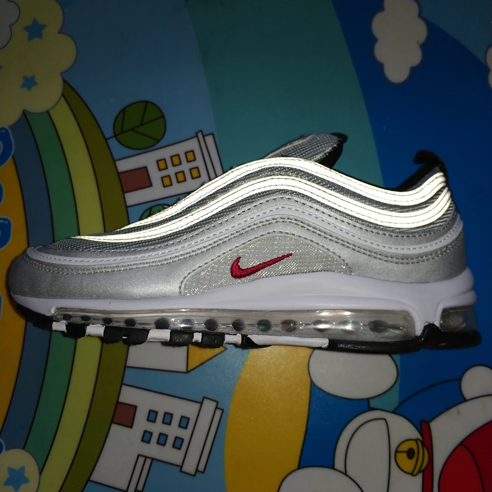 Men's White Air Sneakers Max Reflective 97 Running Shoes Boots Men's White Air Sneakers Max Reflective 97 Running Shoes Boots