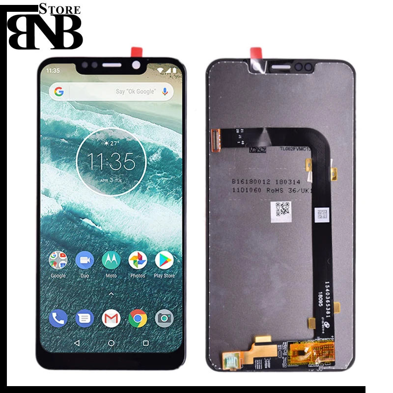 Для Motorola Moto One Power P30 Note ЖК-экран и сенсорное стекло дигитайзер в сборе 6 2 &quotдля XT1942