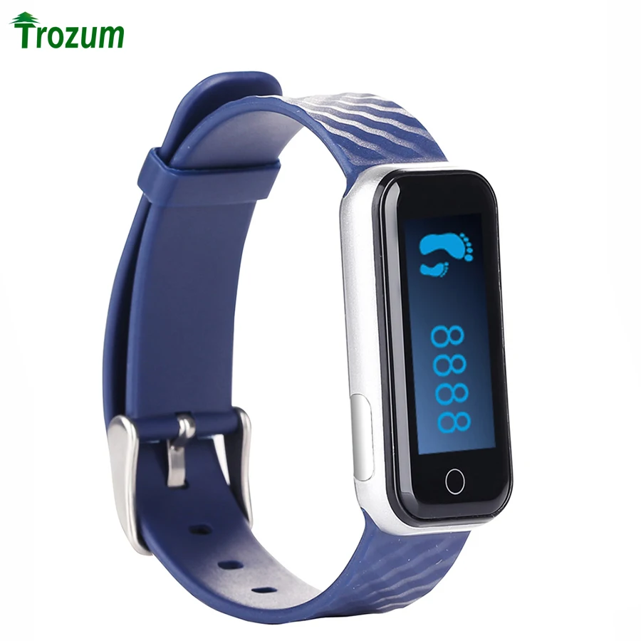 TROZUM New Smart Bracelet QS50 Heart Rate Monitor Smartband Smart Sport Watch Wristband Silicone Heart Rate