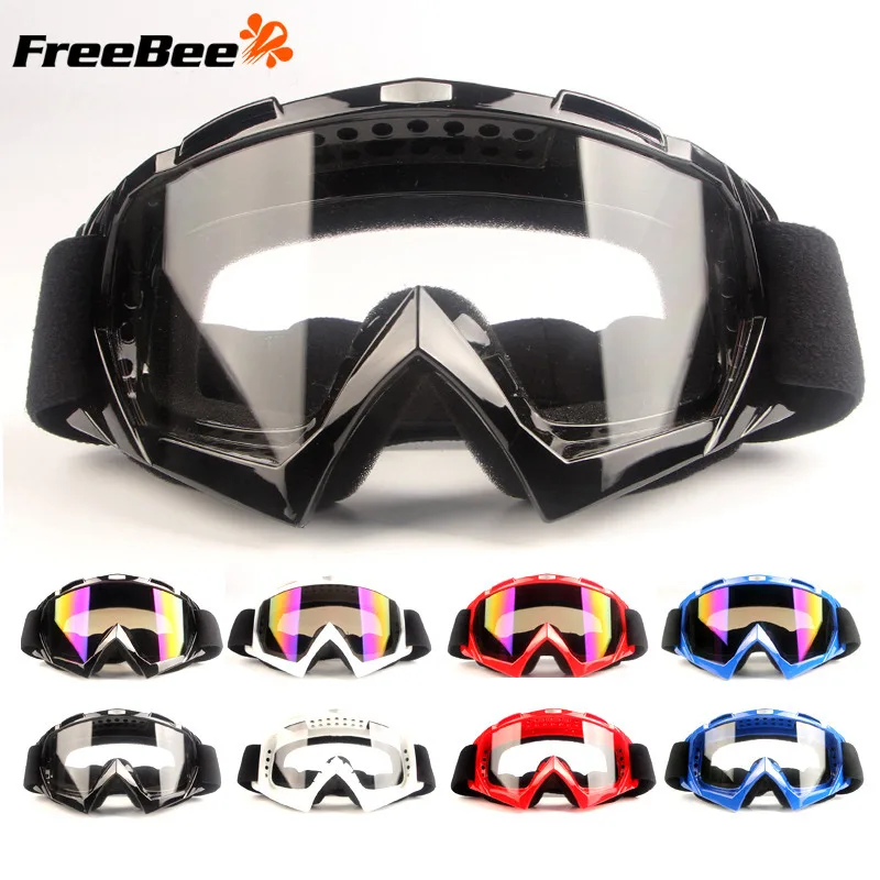 

FreeBee Safety Goggles Windproof Sports Protective Glasses Outdoor Ski Riding Off-road Anti-Sand Colorful Lens Safety Glasses
