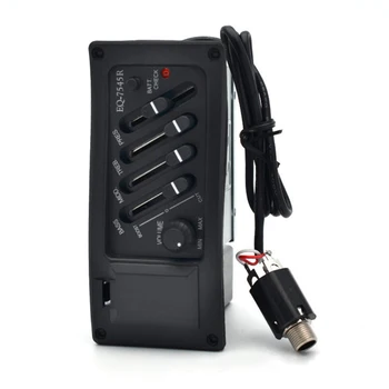 

New Pickup EQ-7545 Acoustic Guitar Pickup Guitar Preamplifier Pickup Output Box Guitar Accessories