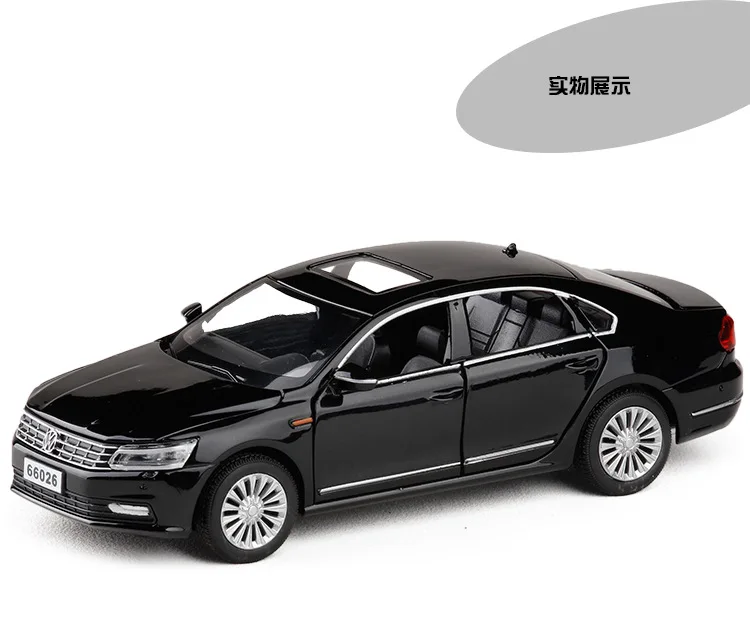 Литой Сплав 1:32 Модели автомобилей электронный автомобиль спортивный автомобиль mkd3 мигающий Звук игрушки для детей Passat в коробке