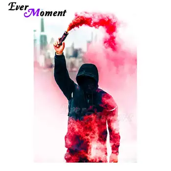 

Ever Moment Diamond Painting Fireman Handmade Full Square Drill Picture Of Rhinestone Diamond Embroidery Decoration Home 3F141