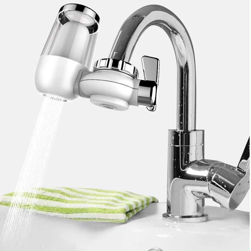 Long-Lasting Water Faucet Filtration System,  Faucet Water Filter,  Removes Lead,  Fluoride & Chlorine - Fits Standard Faucets