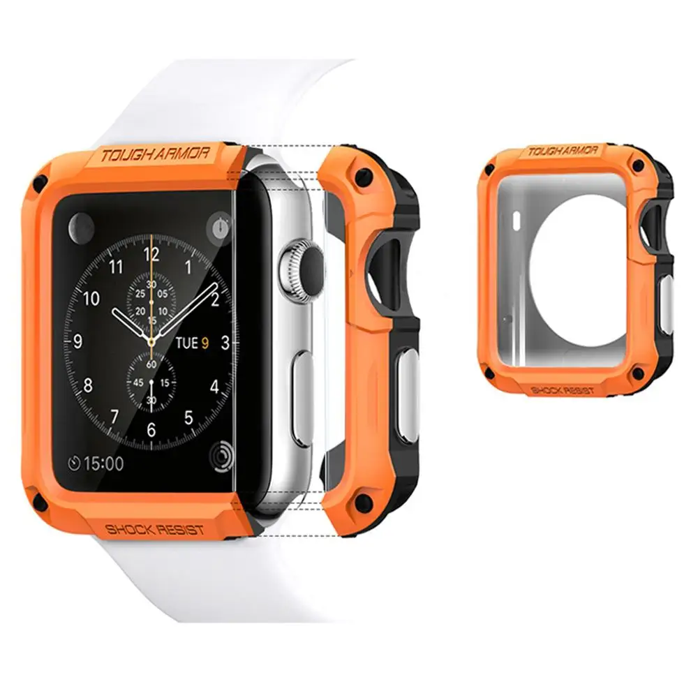 Защитная крышка SGP для Apple Watch 6 SE чехол 44 мм 40 42 38 PC iwatch 5 4 3 2 Аксессуары защиты от