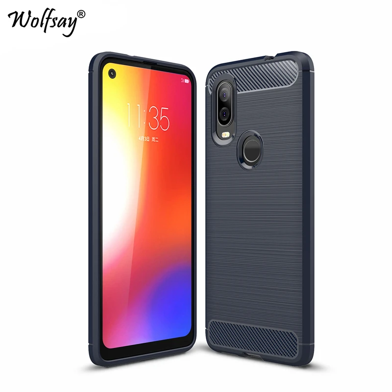 Wolfsay противоударный чехол для Motorola Moto One Vision P40 мягкий ТПУ матовый телефон Fundas