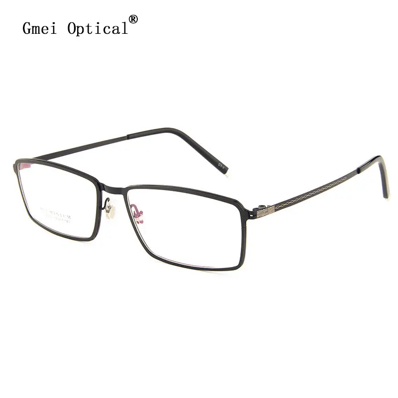 

Gmei Optical LF2015 Metal Full-Rim Frame Eyeglasses for Women and Men Eyewear Spectacles