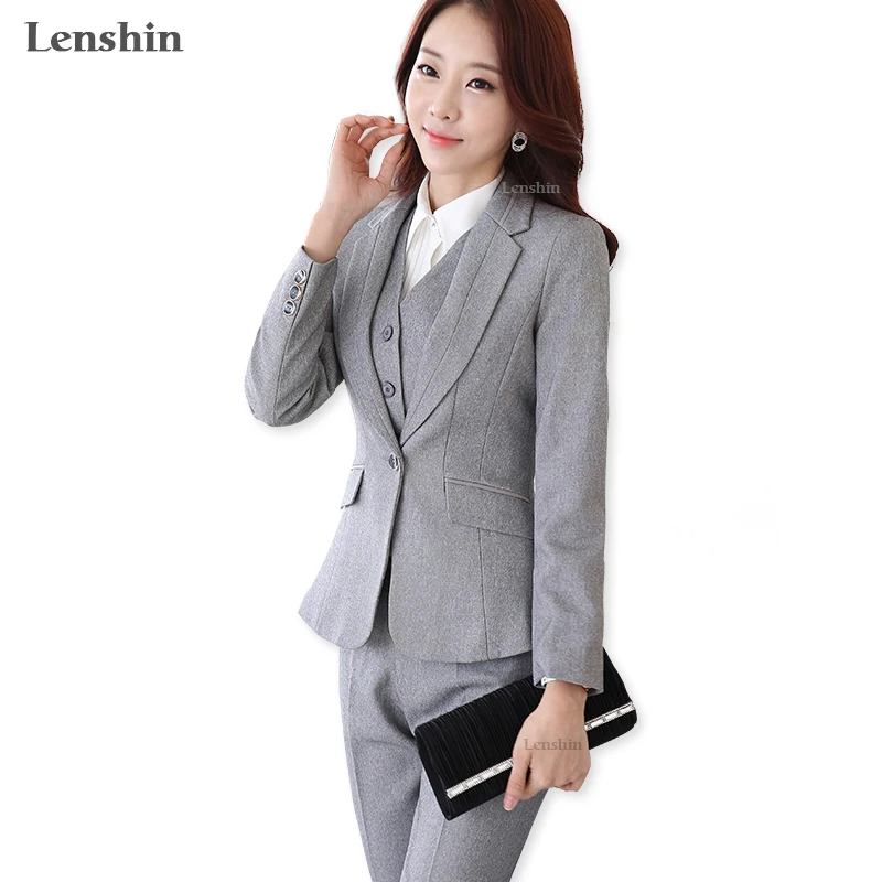 gray pant coat