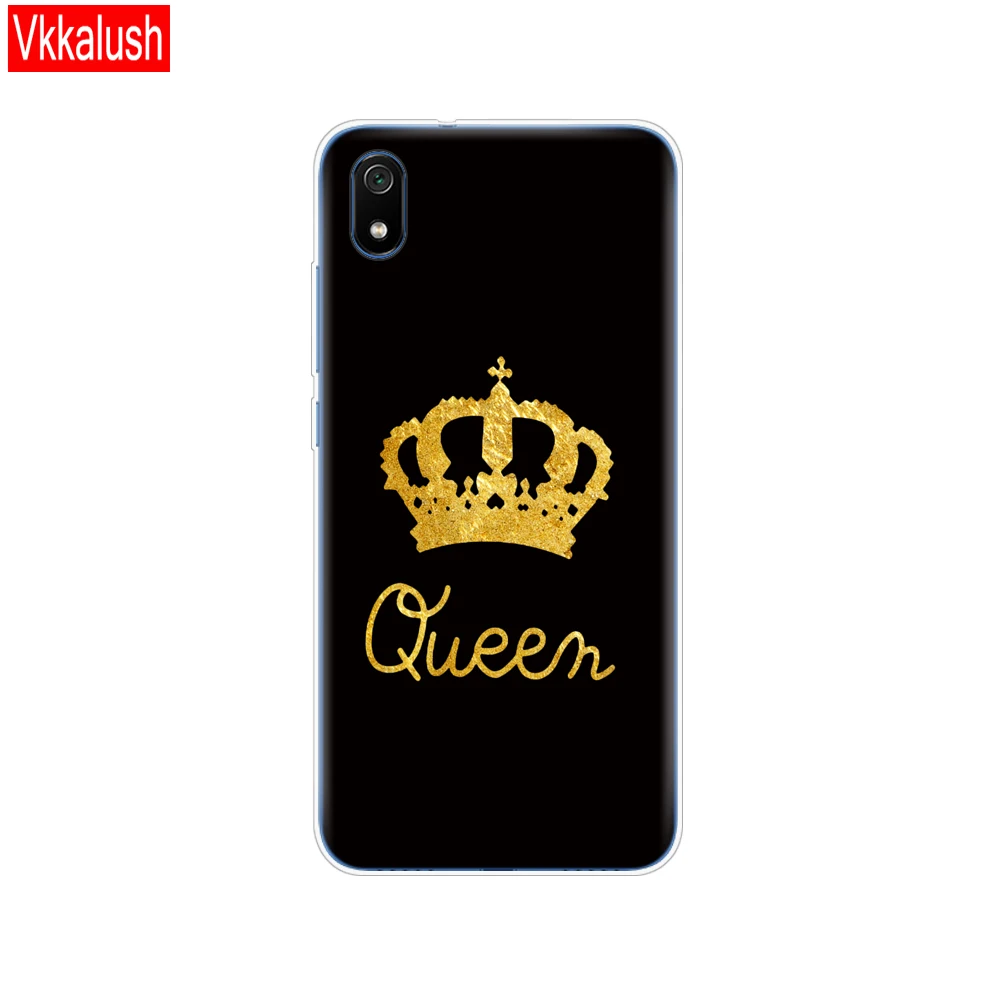 80074 Силиконовый чехол для телефона Xiaomi Redmi 7a, чехлы с полной защитой, мягкая задняя крышка из ТПУ для Redmi 7 A, чехол-бампер - Цвет: 80074