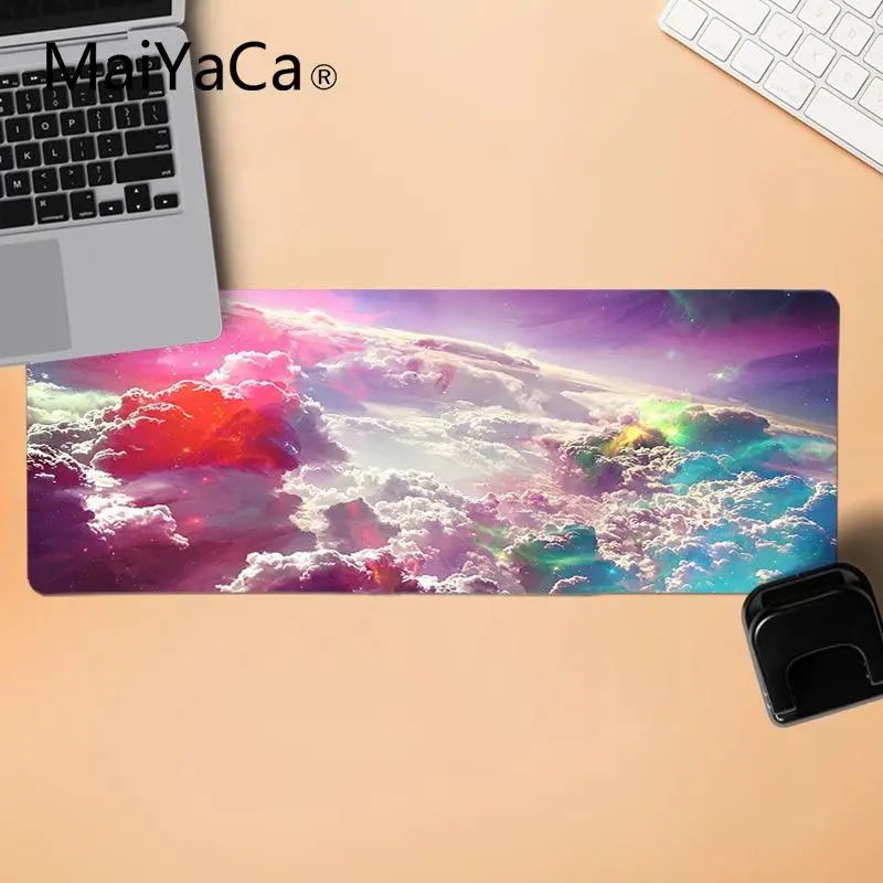 MaiYaCa игровой коврик для мыши Солнечный свет рисунок с мышью коврик геймерская игра коврики большой шкафчик коврик для мыши ПК компьютерный коврик - Цвет: LockEdge 30X90cm