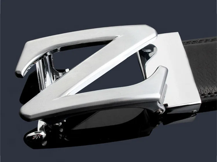 Famous Brand High Quality Luxury Belts Mens Cow Genuine Leather Brand New Designer Straps For Male Automatic Z Buckle Ceintures comfort click belt