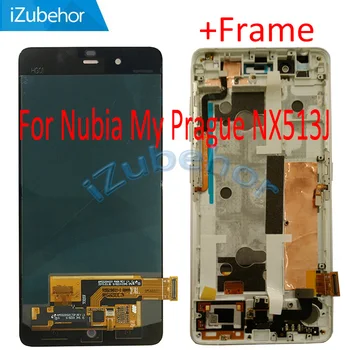 

5.2 inch display screen For ZTE Nubia My Prague NX513J LCD+touch screen digitizer Assembly 1920X1080 pixels free shipping