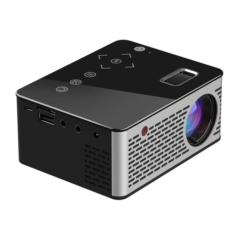 T200 светодиодный мини-проектор HD портативный HDMI USB AV поддержка power Bank Зарядка мини-проектор