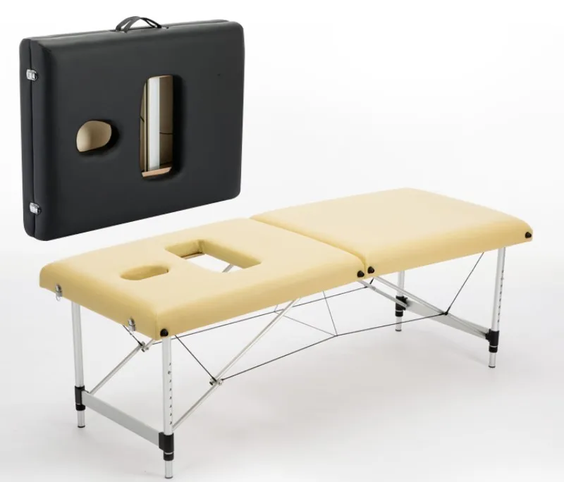 185*70CM Breast beauty massage table portable foldable salon furniture Weight Loss Fumigation Physical Therapy massage bed