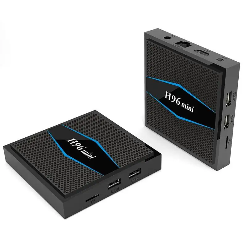 H96 Мини Android 7,1 tv Box S905W Amlogic 2GB 16GB BT 4,0 2,4G/5G двойной WiFi телеприставка H.265 4K Smart IPTV приставка H96 мини-плеер