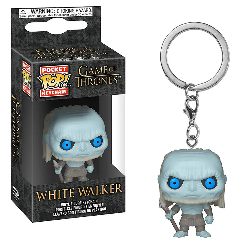 Funko Pop Игра престолов DAVOS WHITE WALKER NIGHT KING DANNERYS Джон Сноу дрогон Виниловая фигурка брелок популярный брелок