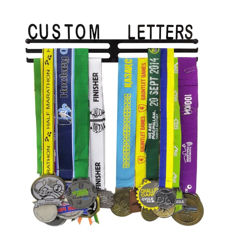 Personalized Letters Custom Medal Hanger