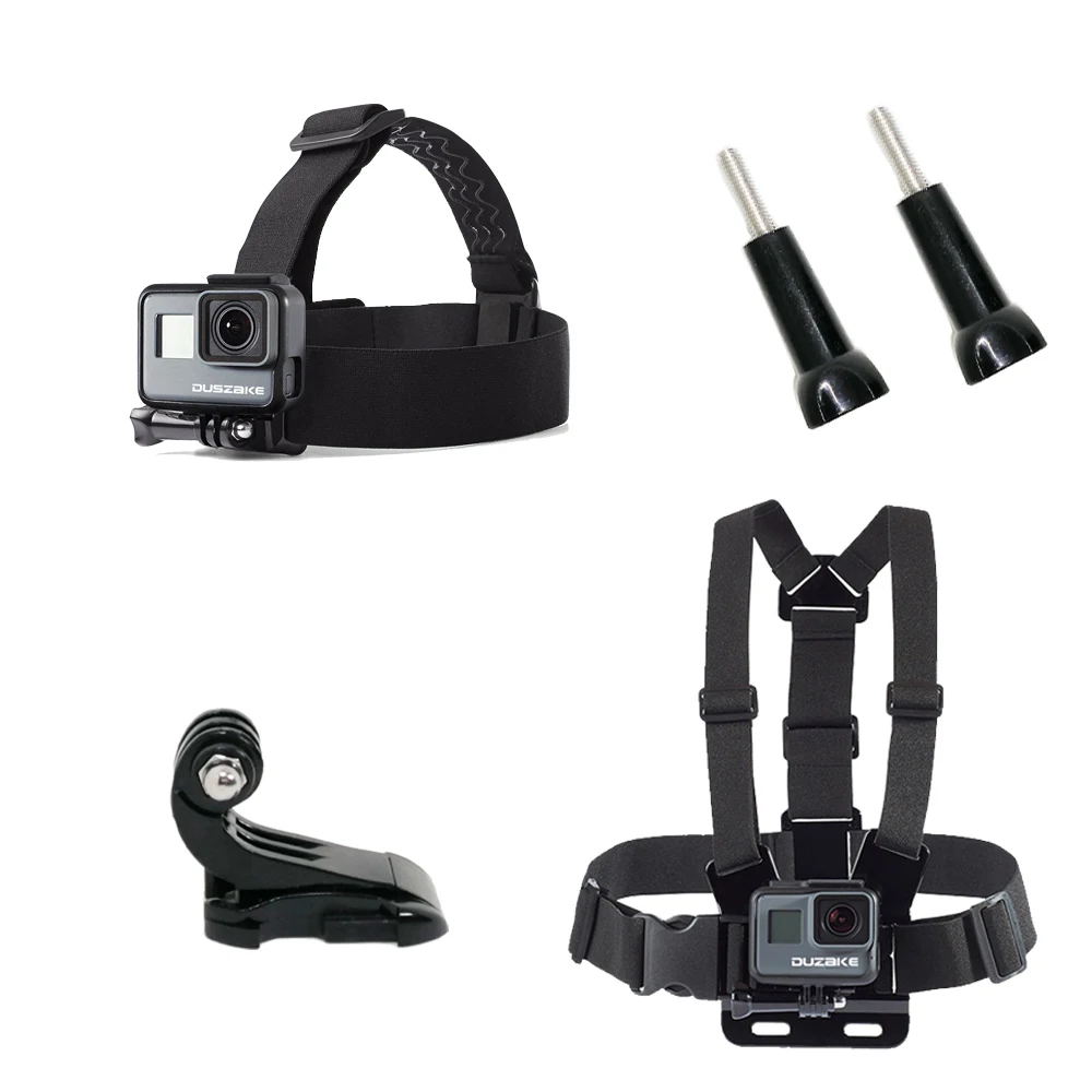 Грудь Глава Пояс крепление для GoPro Hero 5 4 аксессуары SJCAM SJ4000 действие Камера Go Pro J