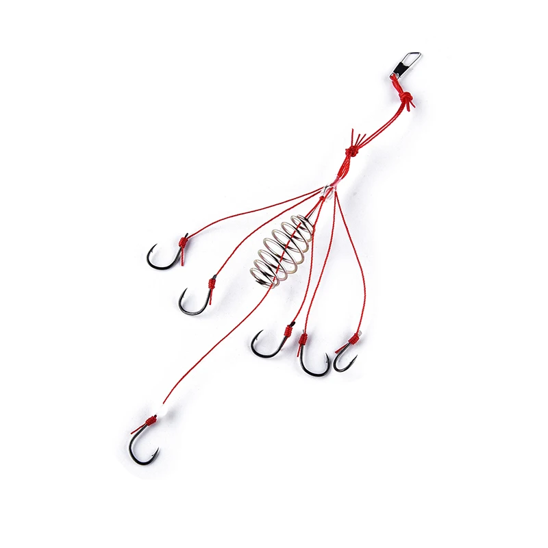 YeMuLang 2pcs Explosion Fishing Hooks Hight Carbon Steel Fishhooks With