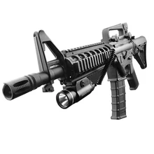 450 люмен тактический светодиодный фонарь с Пикатинни, монтируемый на рельсах, подходит для Airsofts, пистолетов и винтовок для спорта на открытом воздухе(кольцо