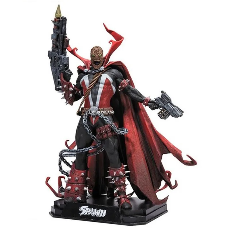 Макфарленд Аль Симмонс 7 дюймов Spawn Superhero Jim Downing ПВХ фигурка Коллекционная модель