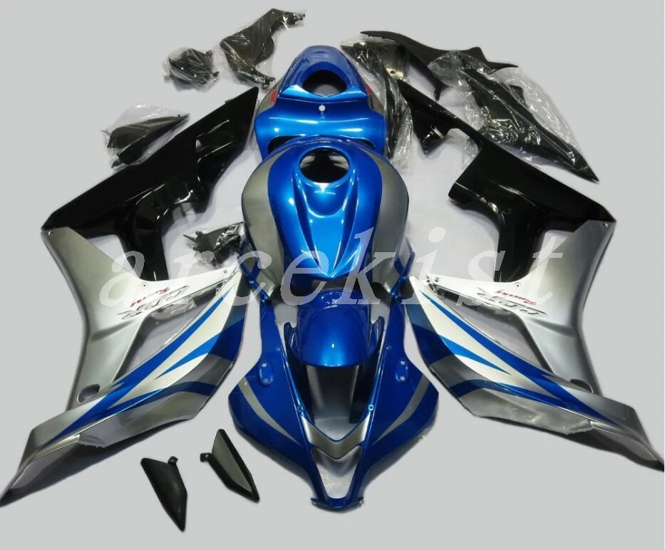 

3 Free Gifts New Injection motorcycle Full Fairing kit Fit For Honda CBR600RR F5 2007 2008 07 08 600RR ABS silver blue black