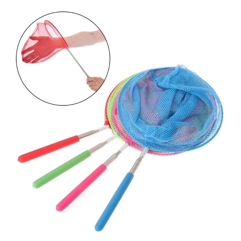 

Fishing Net Insect Catcher Extensible Shrimp Stainless Steel Retractable Tools