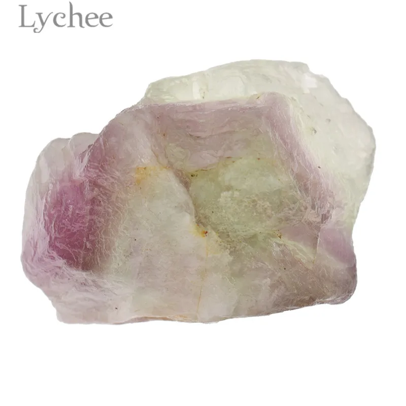 2 Lychee Pink Purple Crystal Gravel Mixed Color Crystal Stone Home Crafts Decoration - Цвет: 2
