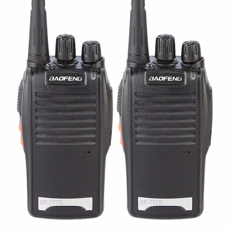 Половина цены акция для Baofeng BF-777S Walkie Talkie 2 шт UHF мобильное радио 16 каналов 400-470 МГц Baofeng BF-888S Talki Walki
