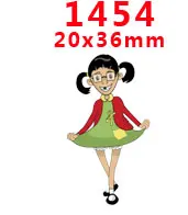30 шт./лот Мультфильм Плоская задняя плоское украшение из смолы DIY Смола кабошоны аксессуары для diy Чехол для мобильного телефона повязка на голову PR994 - Цвет: PR1454